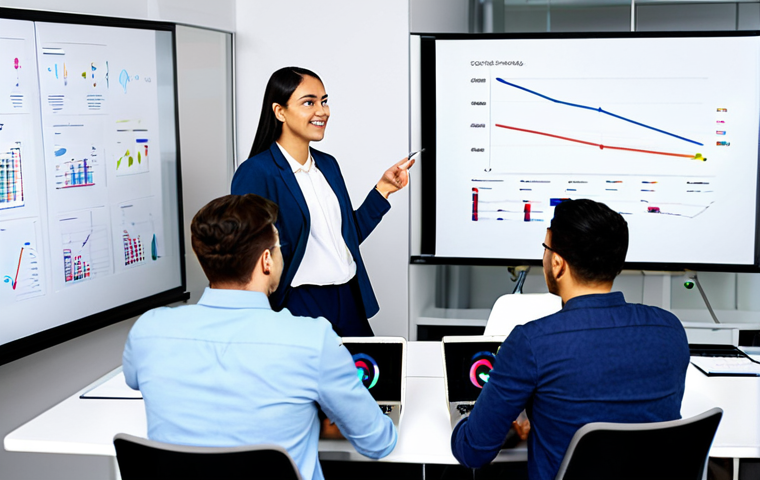 A diverse group of young IT entrepreneurs, fully clothed in modest business casual attire, engaged in a collaborative brainstorming session. They are standing around a large whiteboard covered with diagrams and innovative ideas, with laptops and tablets on a modern, clean desk. The background features a brightly lit, open-plan co-working space with other professionals working diligently, showcasing a vibrant tech ecosystem. The atmosphere is one of innovation, collaboration, and progress, depicting the spirit of startup support. perfect anatomy, correct proportions, natural pose, well-formed hands, proper finger count, natural body proportions, professional photography, high quality, safe for work, appropriate content, fully clothed, professional, modest.