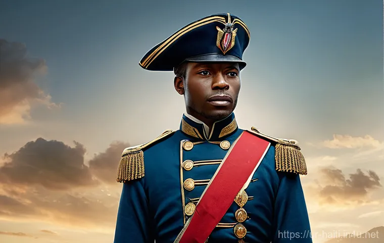 아이티 프랑스 식민지 시절 - **Prompt 2: The Spark of Resistance**
    "A clandestine gathering of enslaved people in a dimly lit...