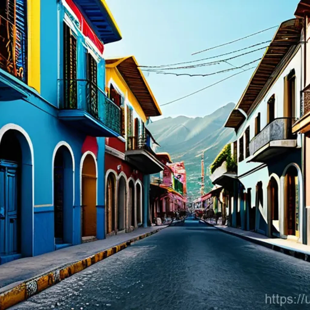 아이티 수도 포르토프랭스 여행 가이드 - Here are three detailed image generation prompts in English, designed to capture the essence of Port...