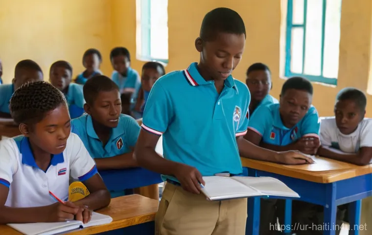 아이티에서 성공한 한인 사업가 사례 - Collaborative Harvest at a Haitian Community Farm**
**Prompt:** A vibrant, sun-drenched scene on a ... 아이티에서 성공한 한인 사업가 사례 - Collaborative Harvest at a Haitian Community Farm**
**Prompt:** A vibrant, sun-drenched scene on a ...