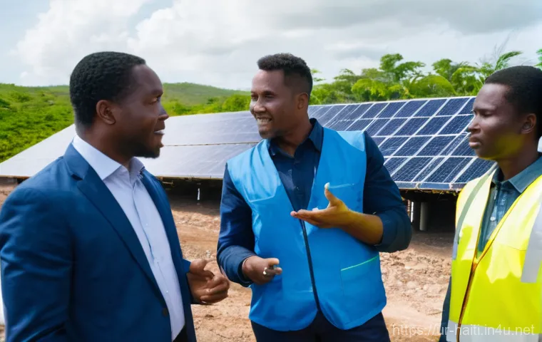 아이티에서 성공한 한인 사업가 사례 - Skill-Building Workshop in a Haitian Community Center**
**Prompt:** An interior shot of a brightly ... 아이티에서 성공한 한인 사업가 사례 - Skill-Building Workshop in a Haitian Community Center**
**Prompt:** An interior shot of a brightly ...